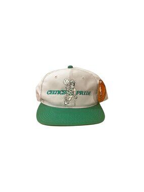 NWT Vintage 1990s Boston Celtics The G Cap Celtics Pride Logo NBA Snapback Hat